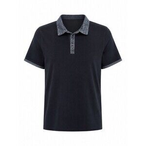 Denim & Flower Ricky Singh Polo Shirt Men’s XL Navy Short Sleeve Casual Cotton